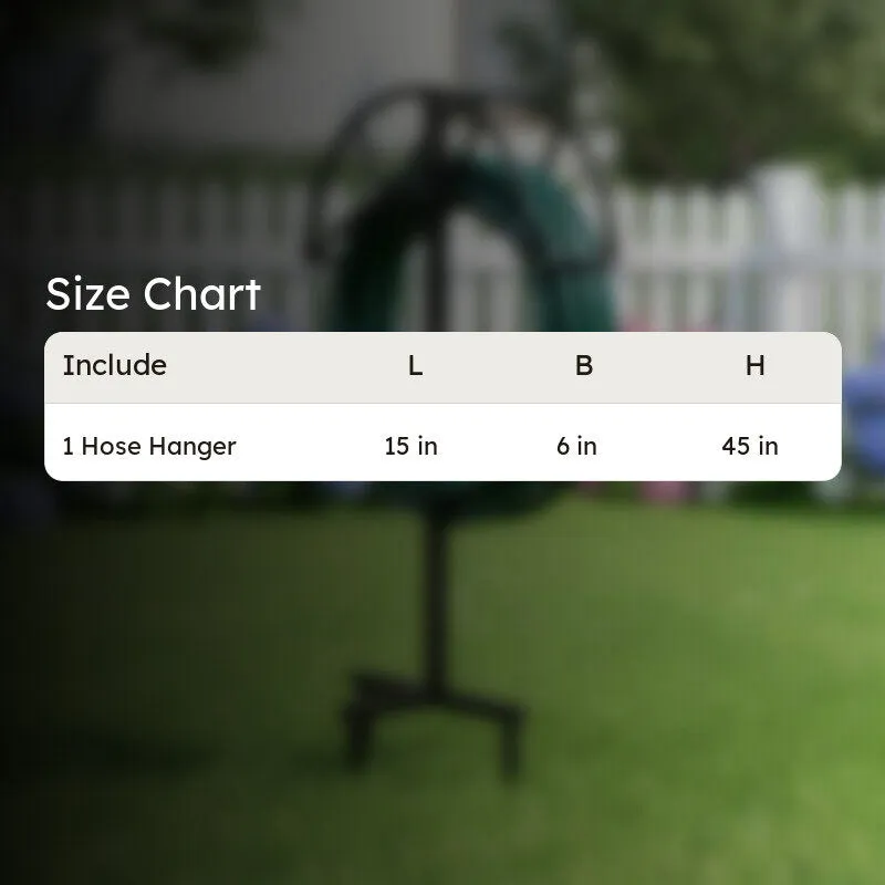 Lawn Hose Holder Metal Rack media 10