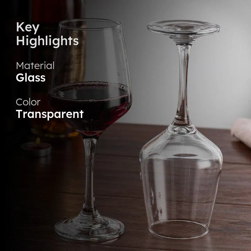 Zadie Red Wine Glasses (435 ML) - Set of Six media 2