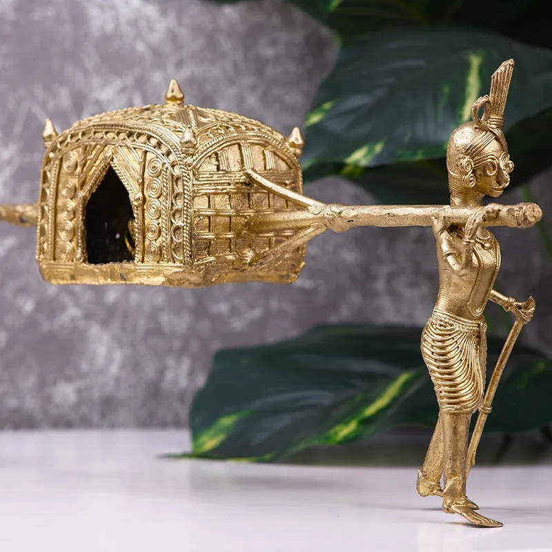 Royal Journey Brass Showpiece media 7
