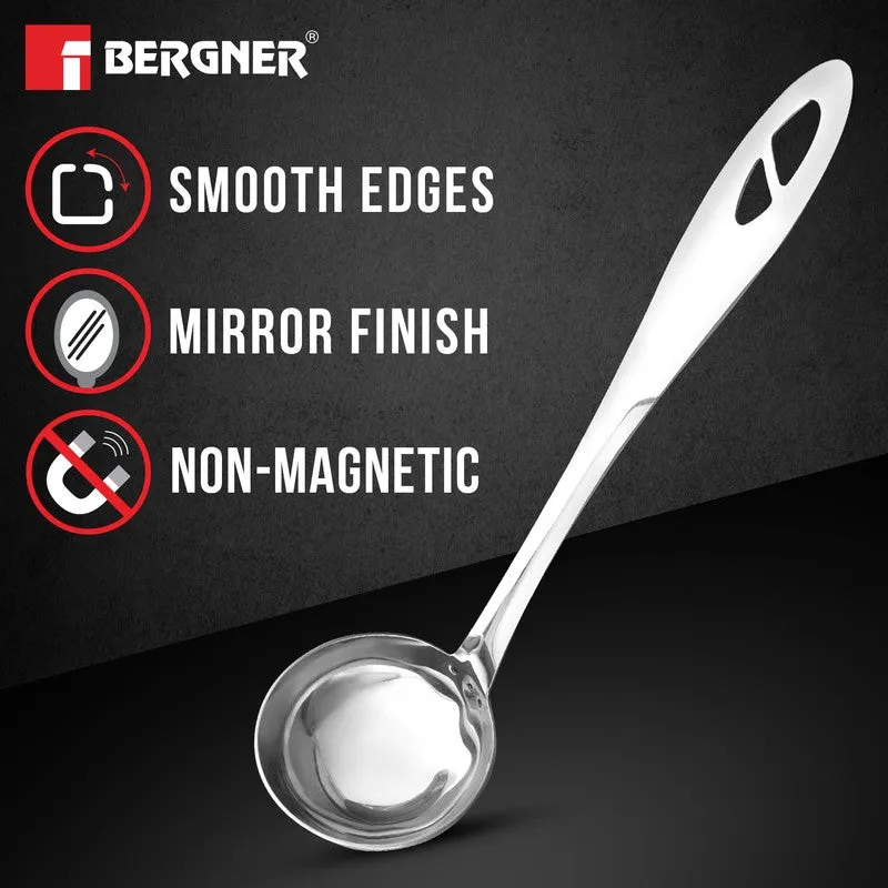 Dineza Stainless Steel Ladle - 33 CM media 9