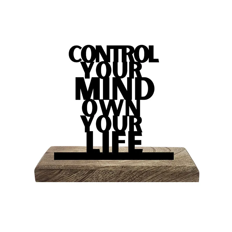 Own Your Life Showpiece - Set Of Two media 3