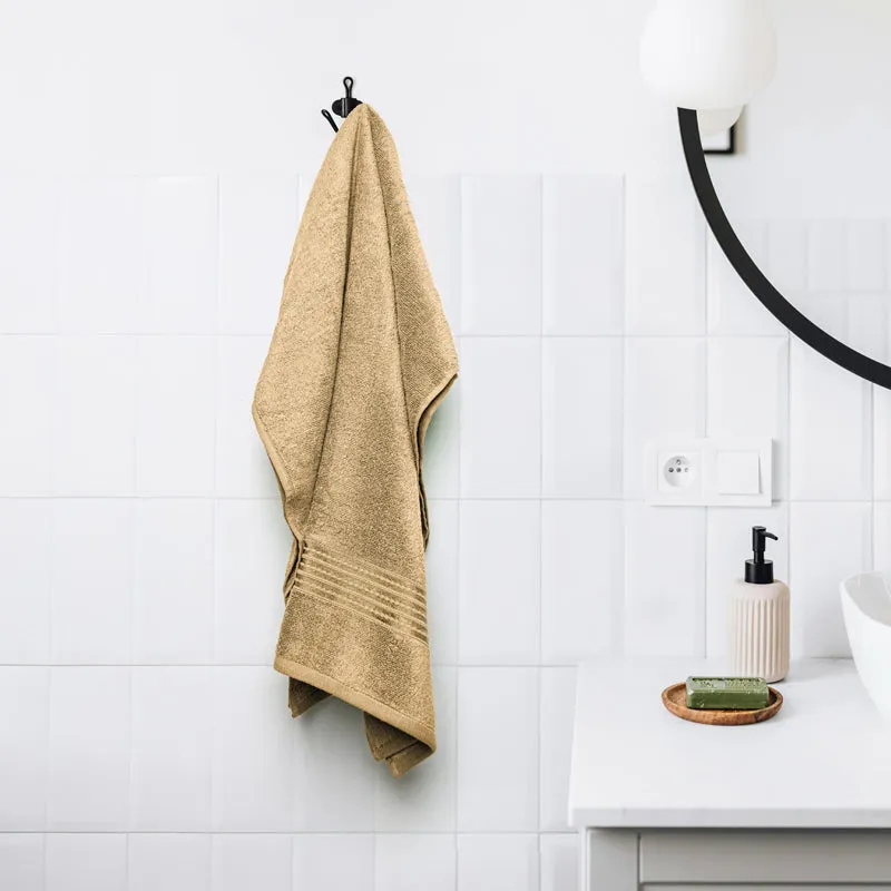 Micro Cotton LuxeDry Soothe Bath Towel - Beige media 1