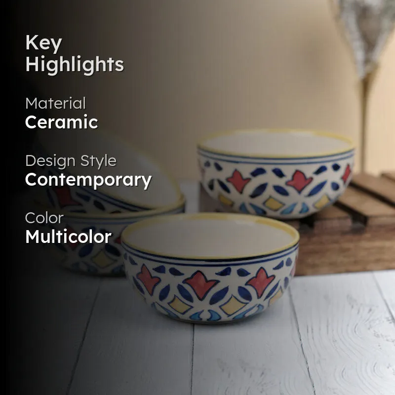 Ruhani Snack Bowl (350 mL) - Set Of Four media 2