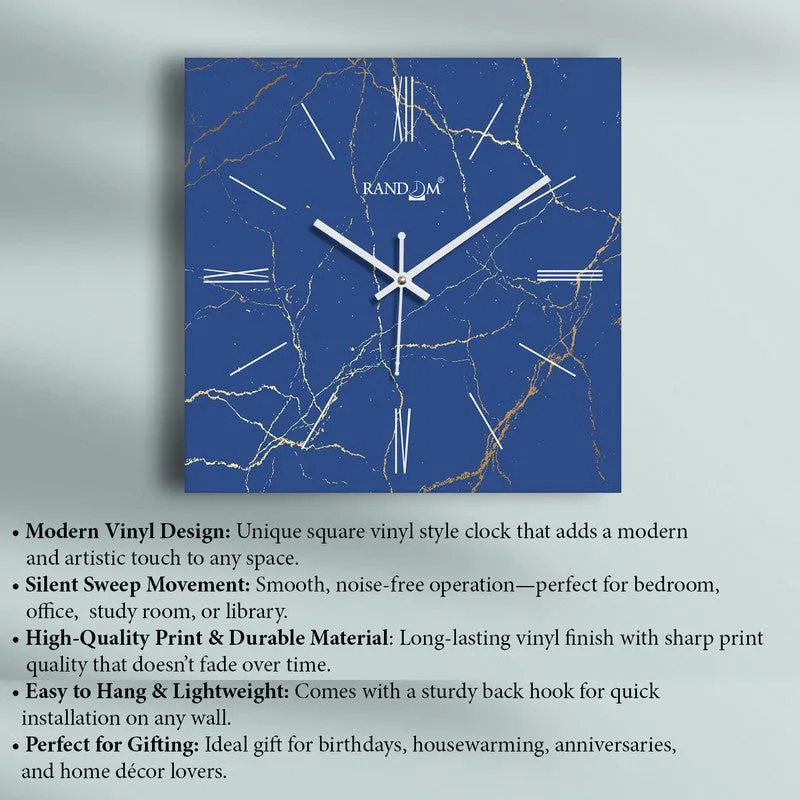 Zenvyx Analog Wall Clock - Blue media 6