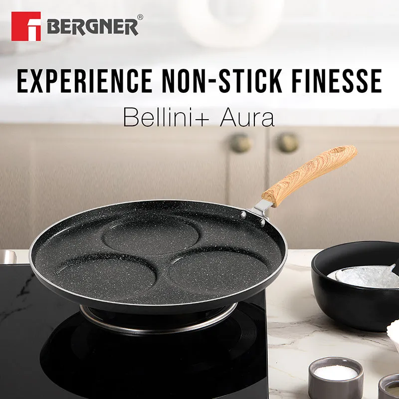 Bergner Aeris Non-Stick Uthappam Pan (3 Pit) - 30 cm media 6