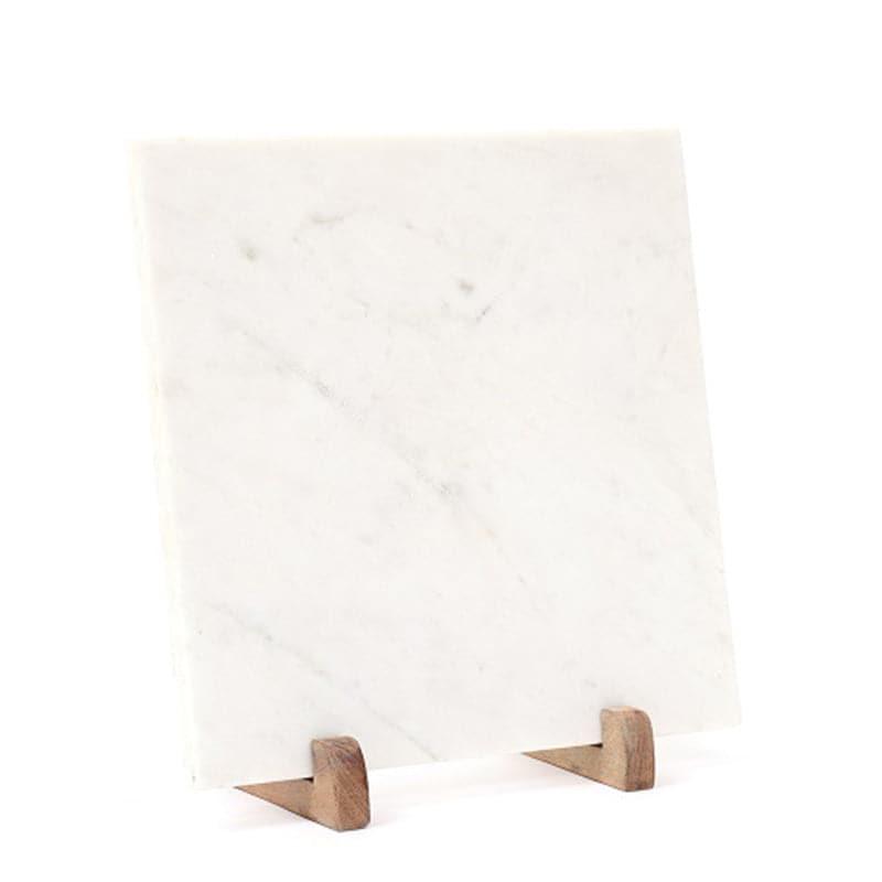 World Map Printed Marble Showpiece media 5