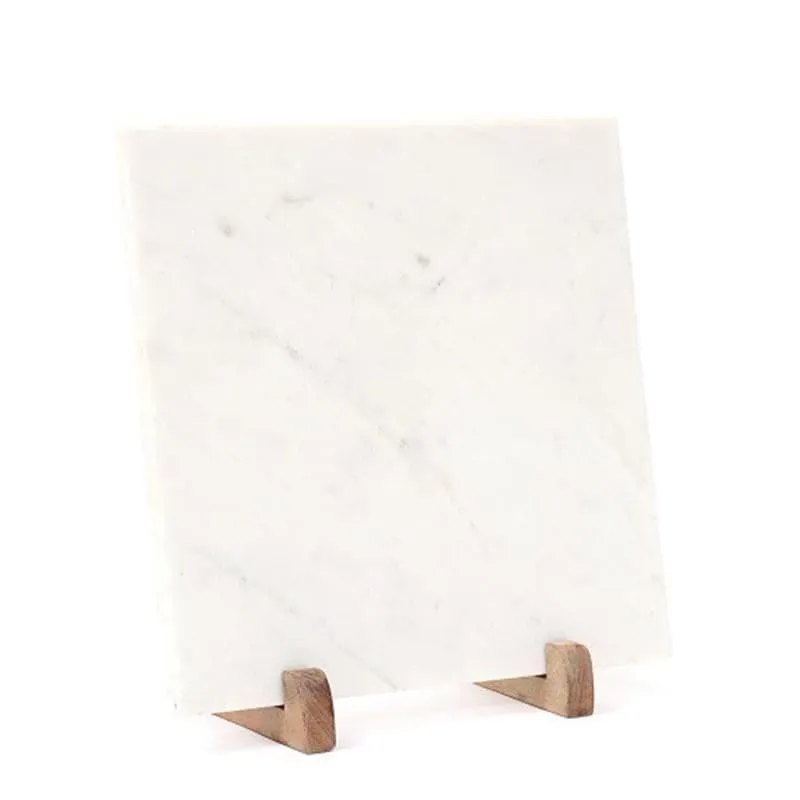 World Map Printed Marble Showpiece media 5