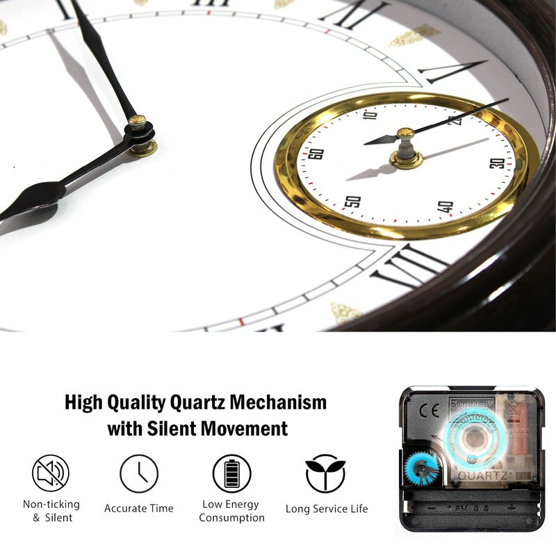 Regal Quartz Plastic Wall Clock media 7