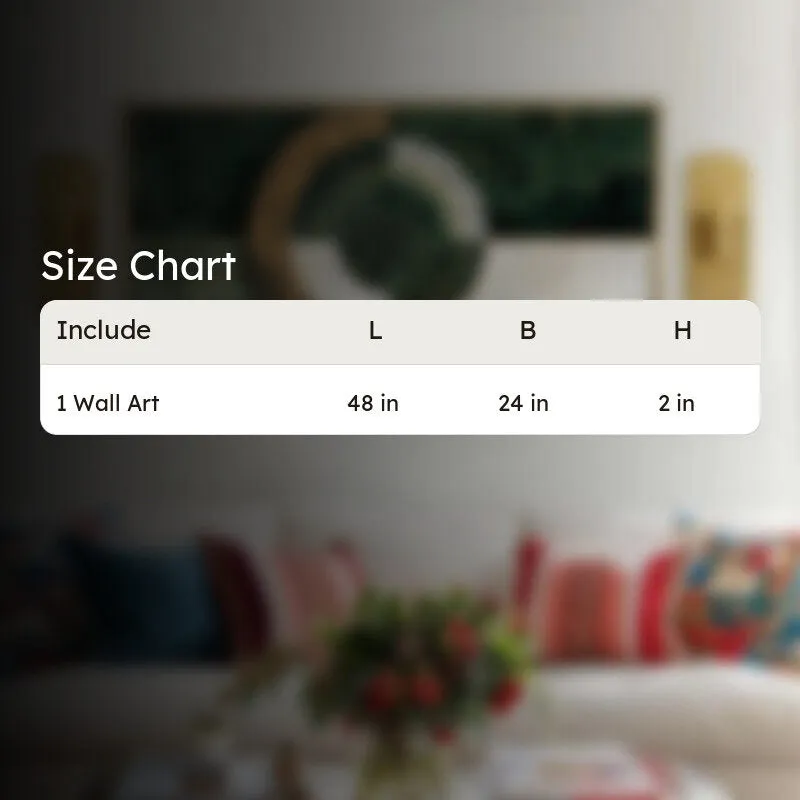 Verdant Orbit Canvas Wall Art media 10