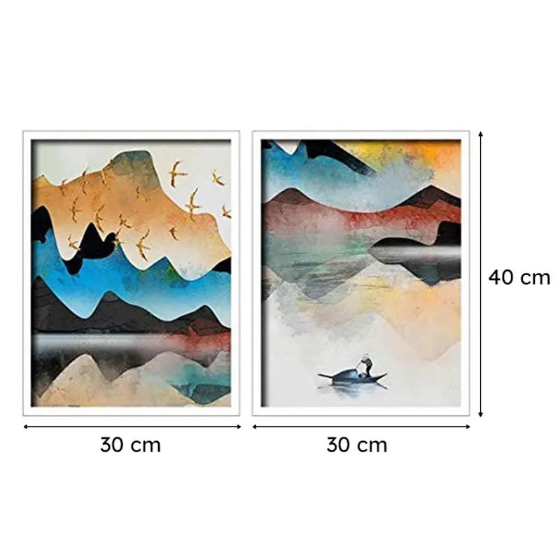 Mountainscapes Wall Art - Set Of Two media 7