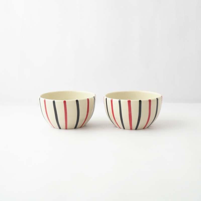 Colorful Striped Squad Bowls - Set Of Two media 5