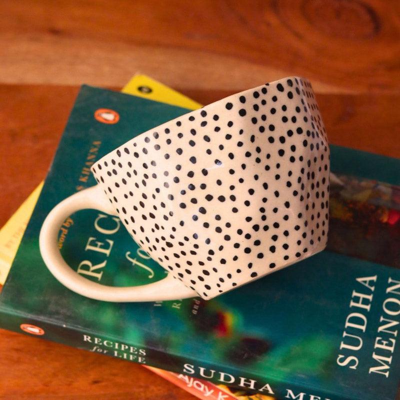 Vesta Ceramic Coffee Mug (250 mL Each) - Set of Six - 250 ML