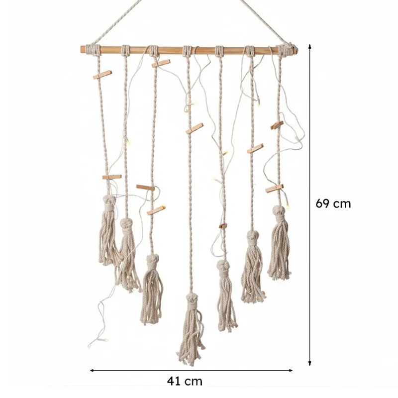 Morly Macrame Photo Hanger media 6