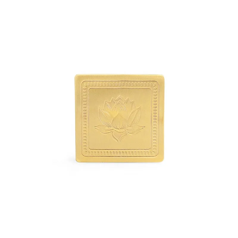Golden Rose Coasters - Set Of Four media 4