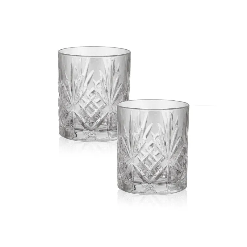 Crystal Swords Whiskey Glasses (337 mL Each) - Set Of Two media 5