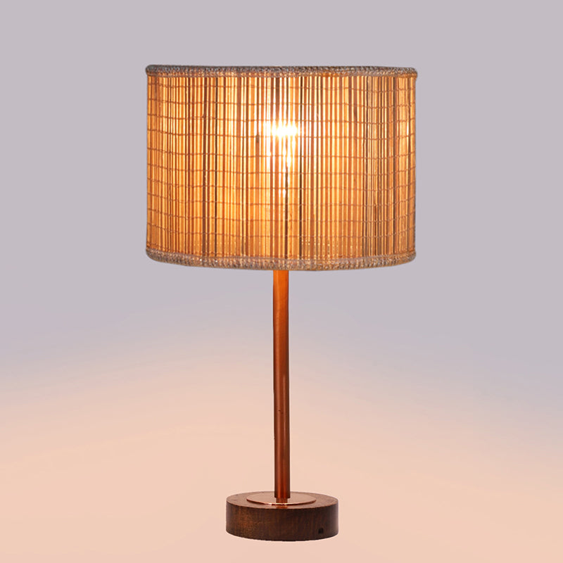 Bambou Rodin Wooden Table Lamp - Beige,Copper,Brown media 5