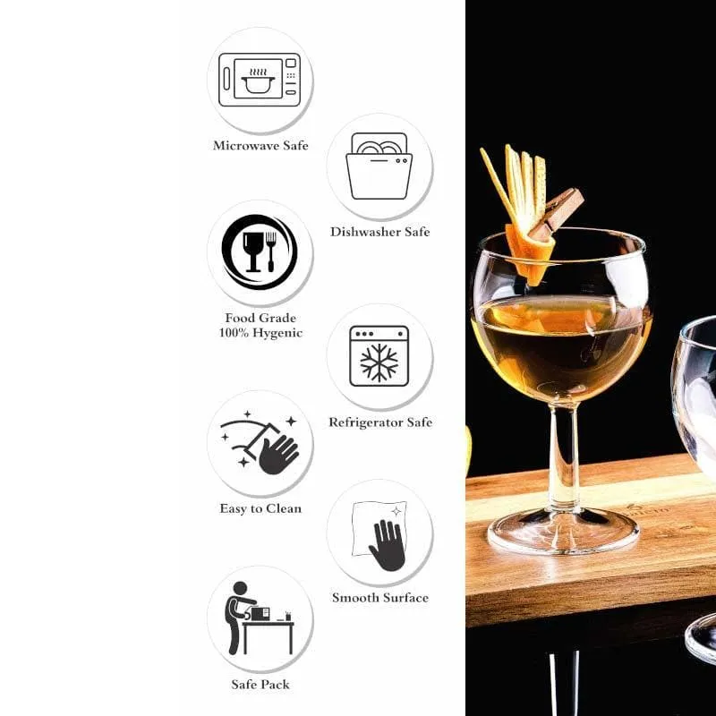 Pasabahce Makaria White Whiskey Glasses (255 mL) - Set Of Two media 6