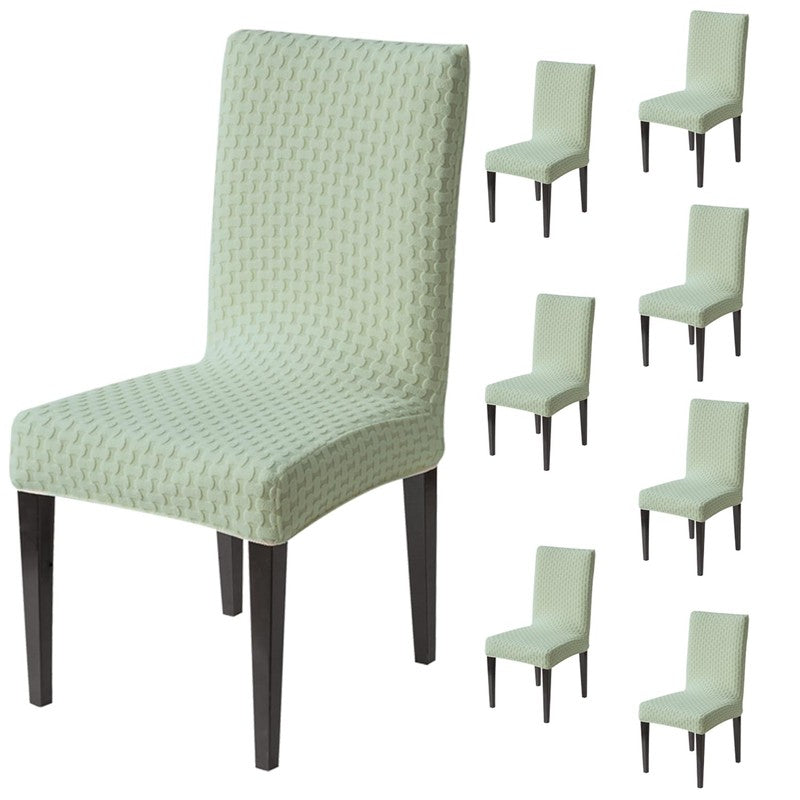 Nexo Neat Fit Chair Cover (Green) - Set Of Eight media 3