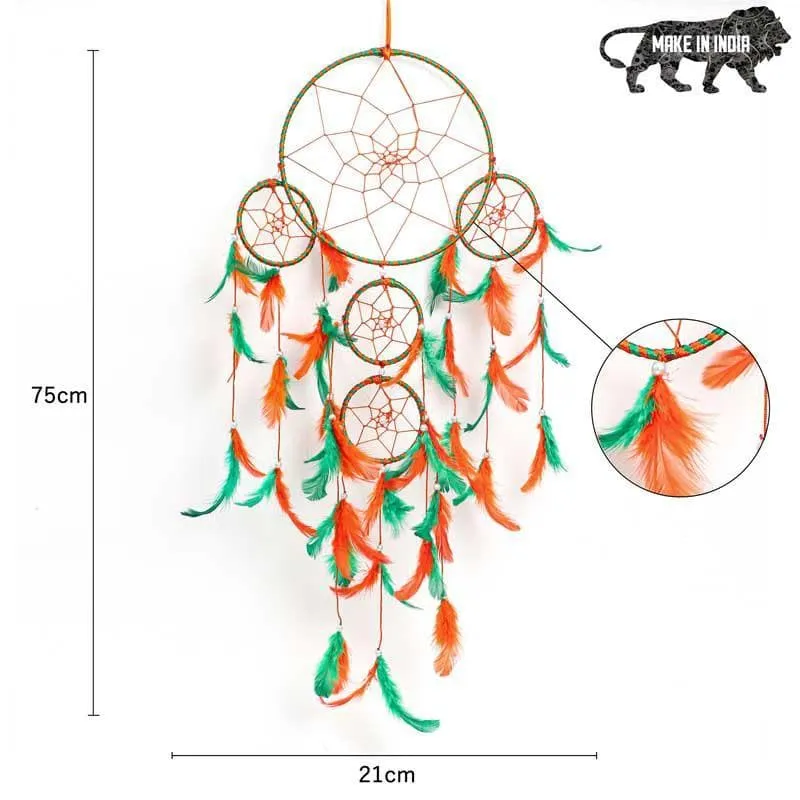 Bohemian Passion Dreamcatcher - Orange media 5