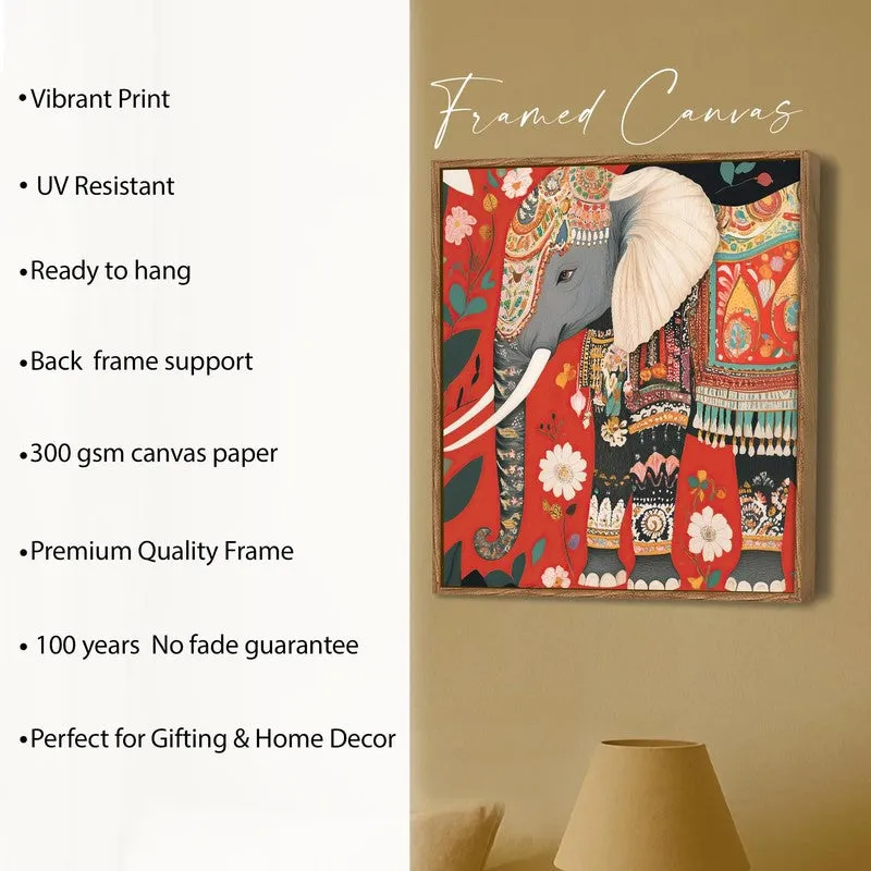 Heritage Tusker Canvas Wall Art With Frame media 6