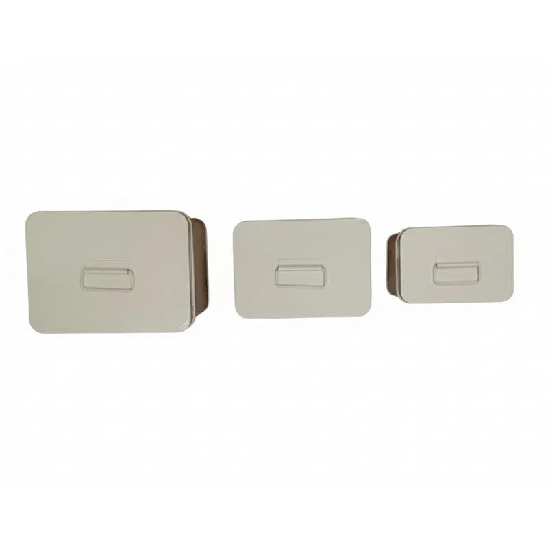 FreshNest Rec Iron Container (500 mL/1500 mL/3000 mL) - Set of Three media 4