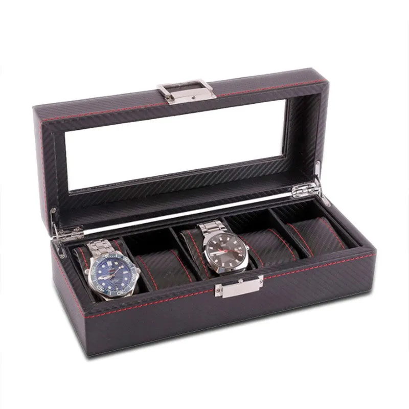 AarviDecor UrbanGrid Faux Leather Jewel Organizer media 4