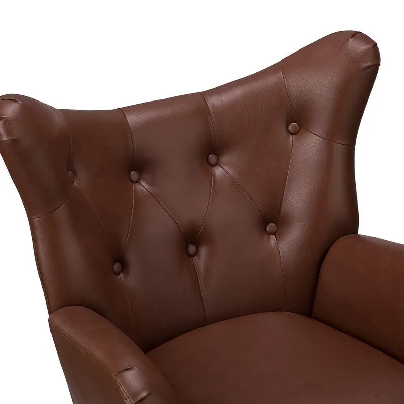 Urban Neem Wood Lounge Chair - Brown media 9