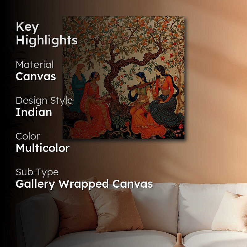Graceful Women Canvas Wall Art media 2