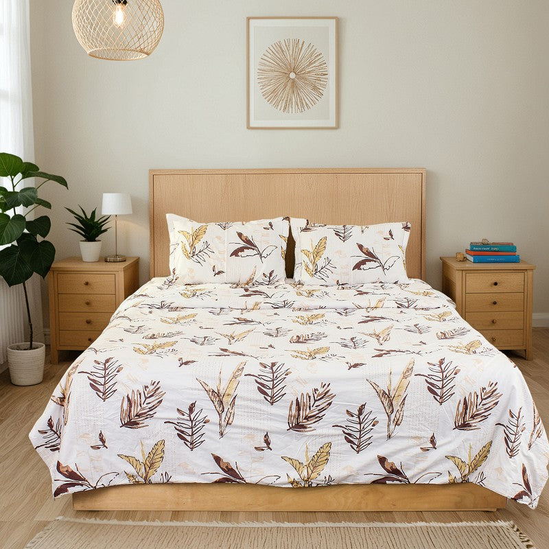 Vanam Duvet Cover - Brown image 5