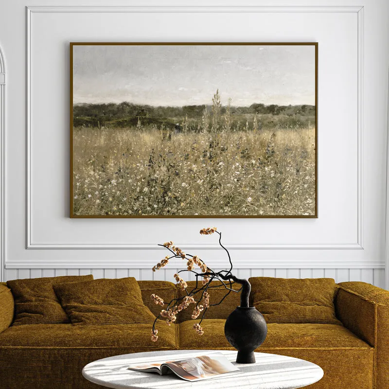 Fairy Fields Wood Wall Art With Frame - Black media 3