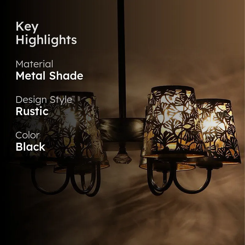 Bloomy Viya Etched Ceiling Lamp media 2