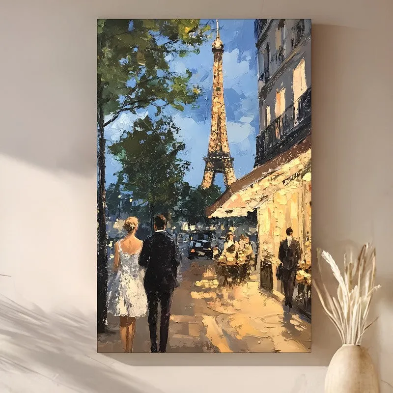 Painted Paris Wall Art media 3