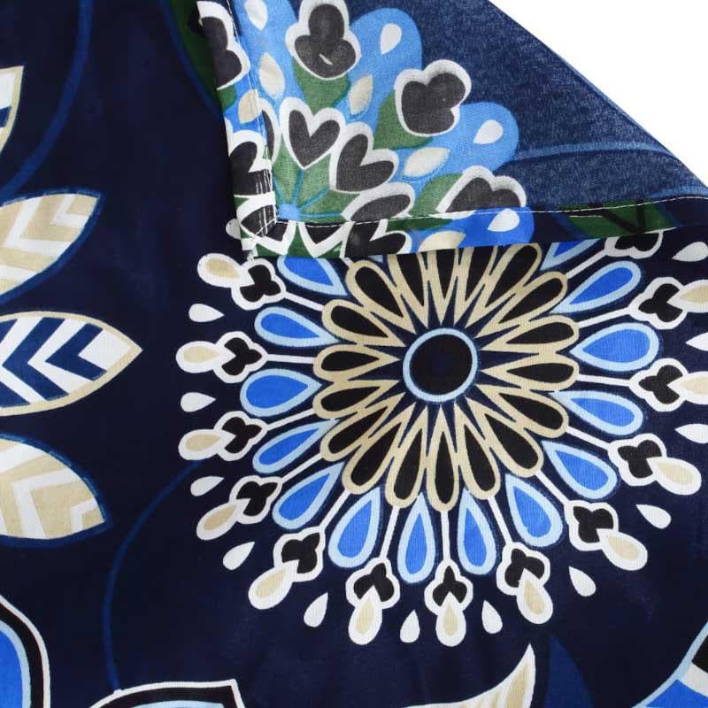 Zuri Printed Microfiber Bedsheet  - 130 GSM media 6