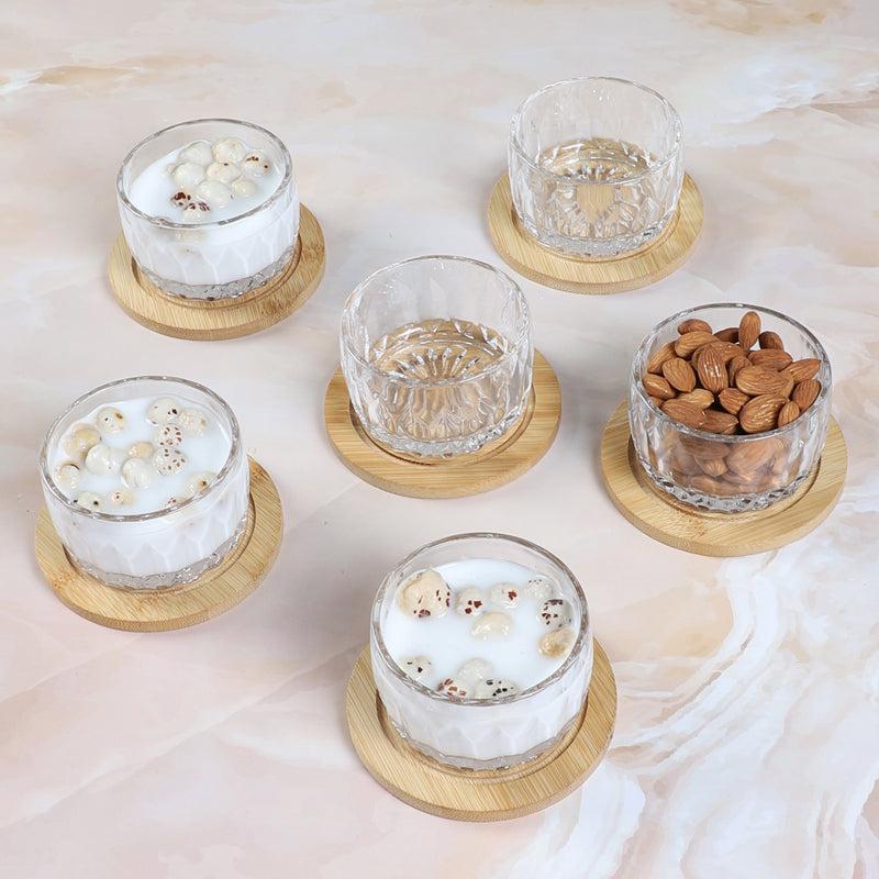 Leolin Glass Dessert Bowl (100 ML Each) - Set Of Six media 4
