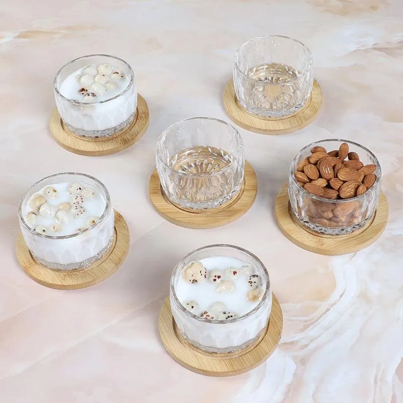 Leolin Glass Dessert Bowl (100 ML Each) - Set Of Six media 4