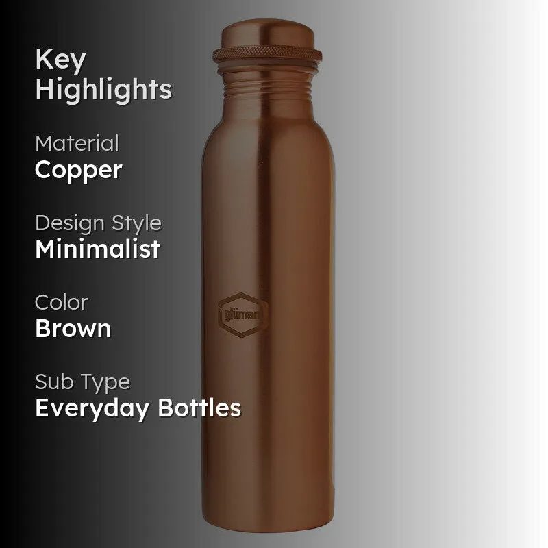 Lisa Copper Water Bottle - 900 mL media 2