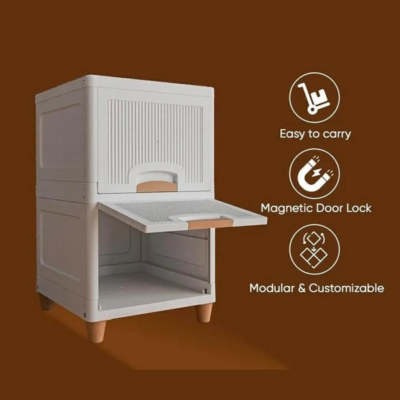 Havenry White Metal & Plastic Racks media 5