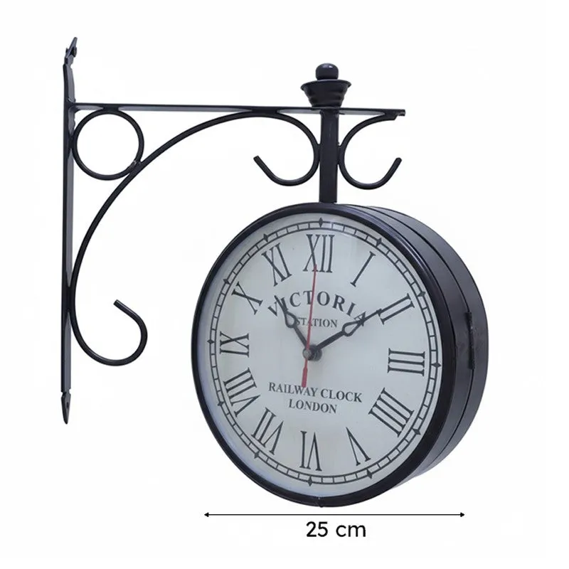 Time Sentinel Iron Wall Clock media 6