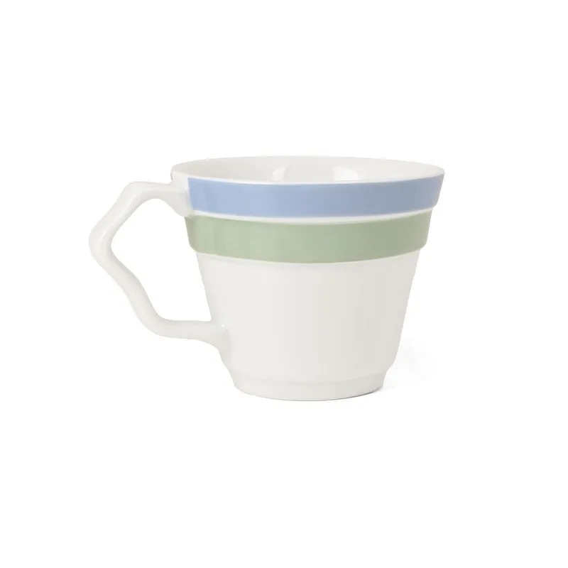 Morning Aura Porcelain Cup & Saucer (220 mL Each) - Twelve Piece Set media 6