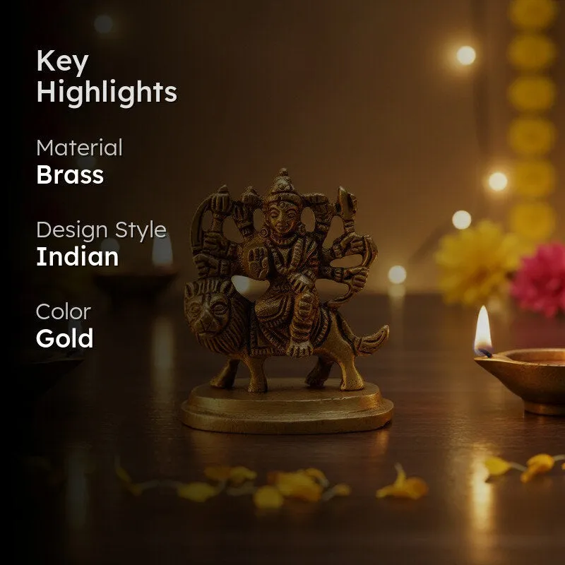 Ma Durga Brass Idol media 2