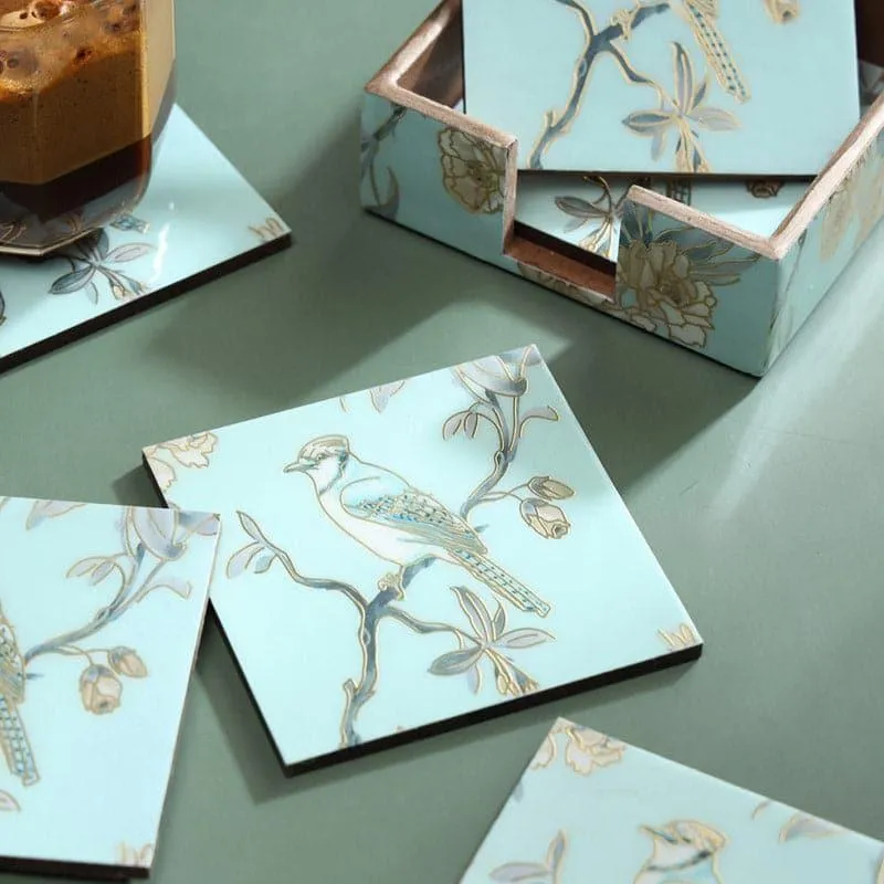 Chroma Floral Coaster - Set Of Six media 3