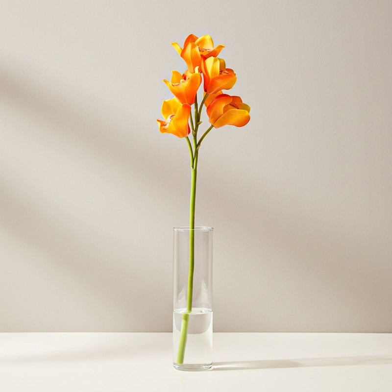 Artificial Orchid Flowers Bunch