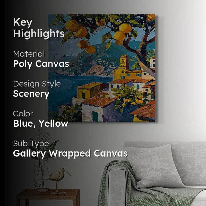 Village Orchards Poly Canvas Wall Painting media 2