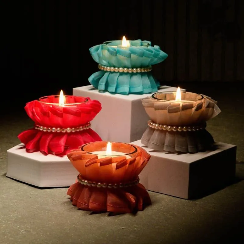 Gul - Set of 4 Scented Votive Candles media 3