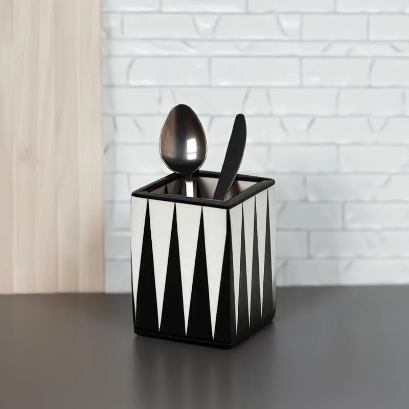 Zebra Cutlery Holder media 1