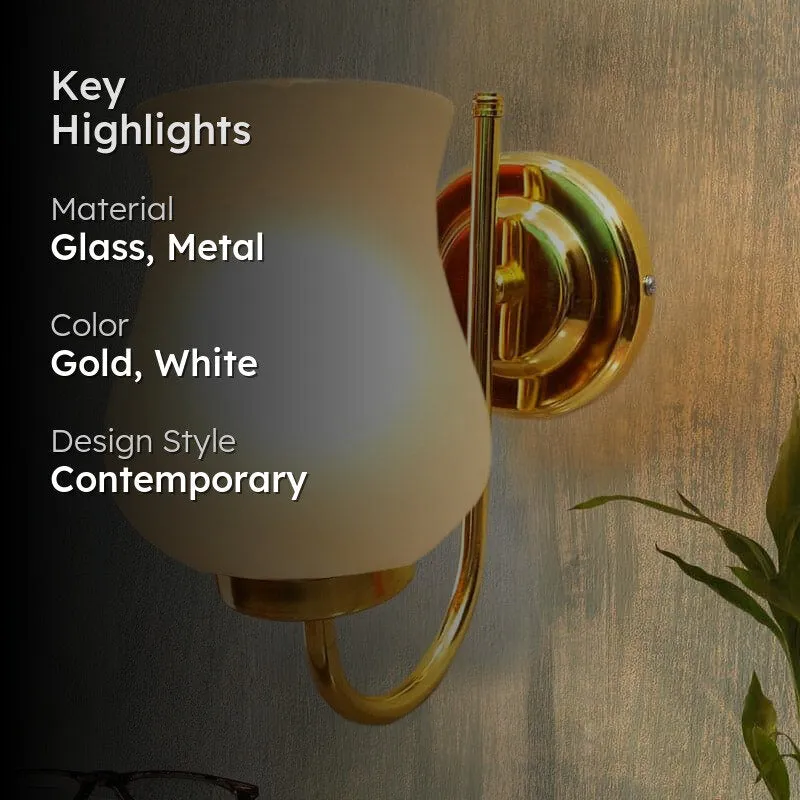Galora Vista Metal Goblet Wall Lamp media 2