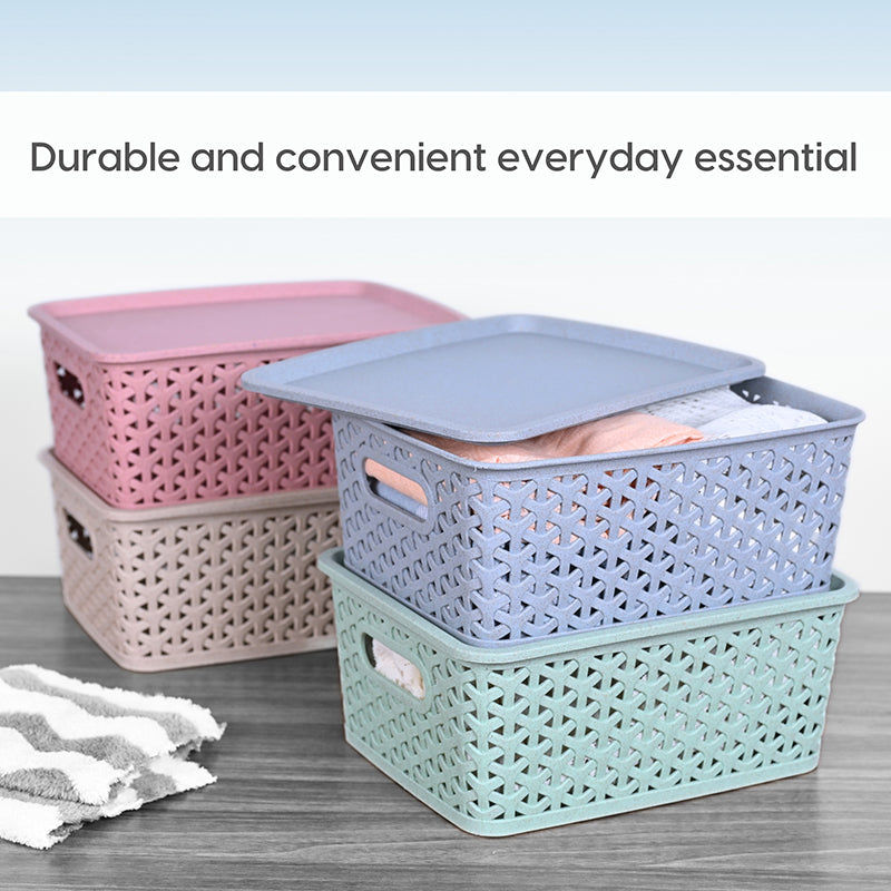 Earth Cache Storage Box With Lid - Set Of Four media 3