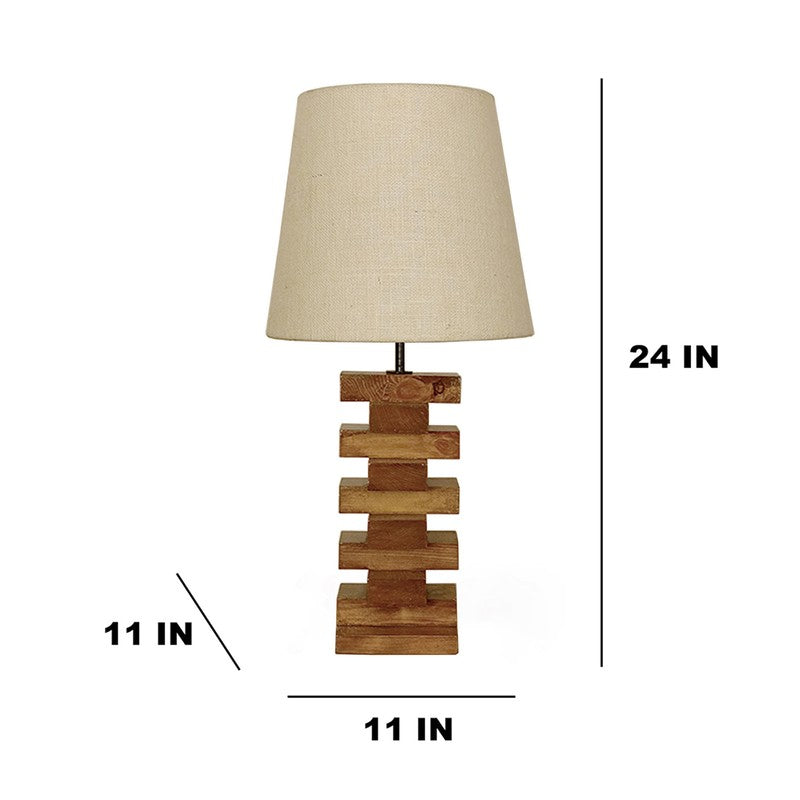 Iridessa Jute Table Lamp - Brown,White media 9