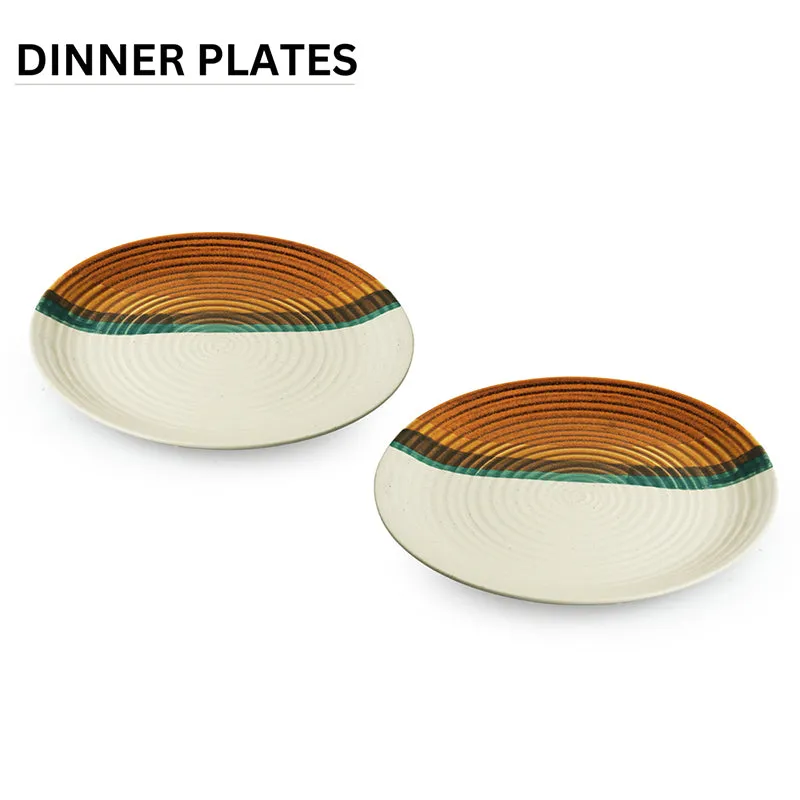 Cinnamon Grove Ceramic Dinner Plate media 3