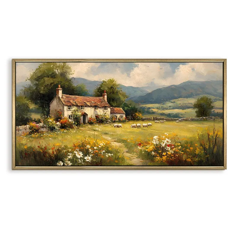 Sunlit Valley Blossom Home Wall Art media 4